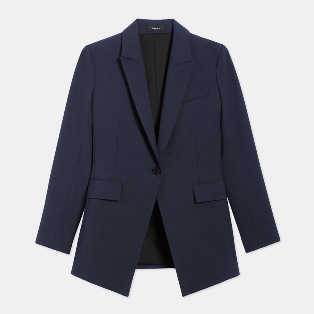Theory Etiennette Blazer in Good Wool, NWT
